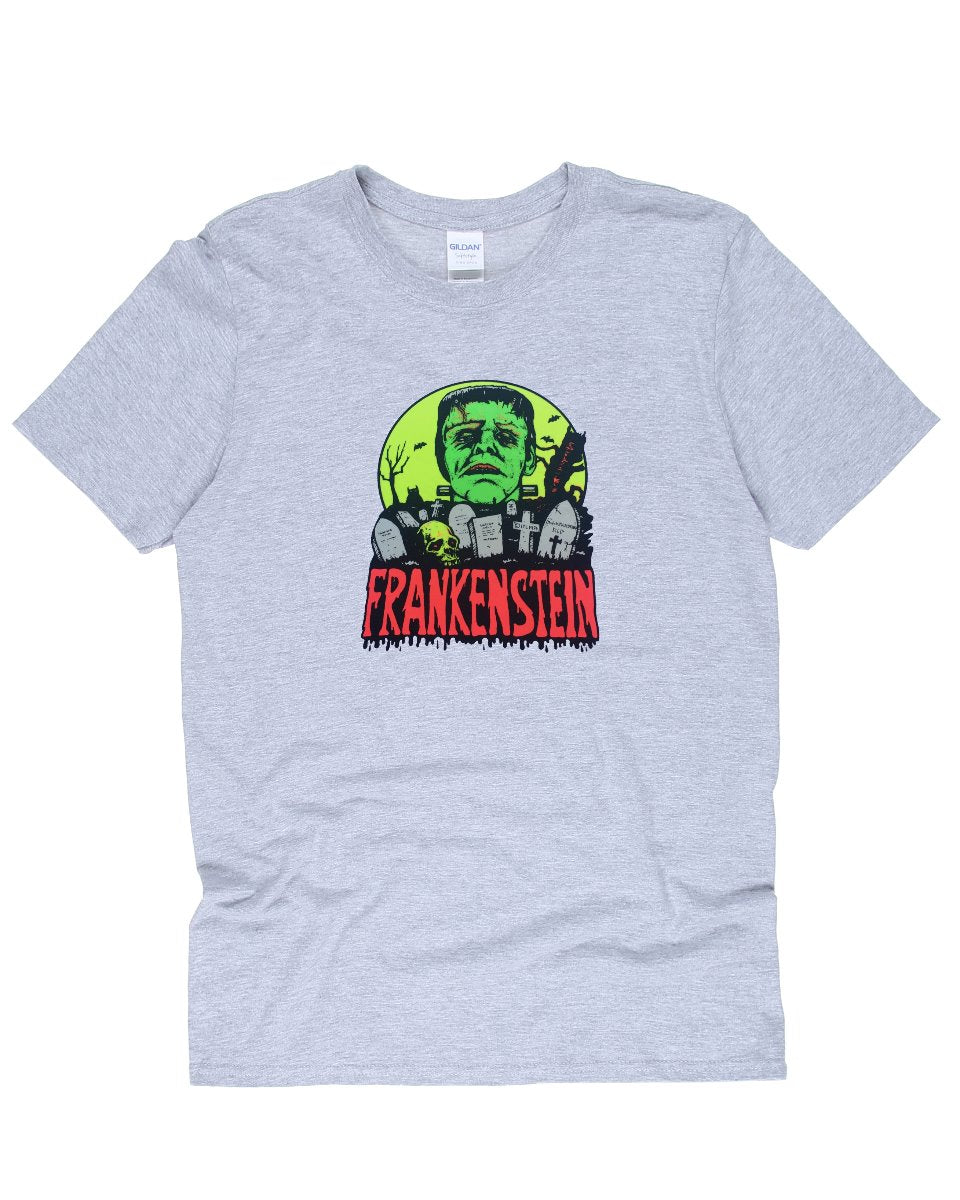 Vintage 70s Frankenstein Vinyl Transfer T-Shirt