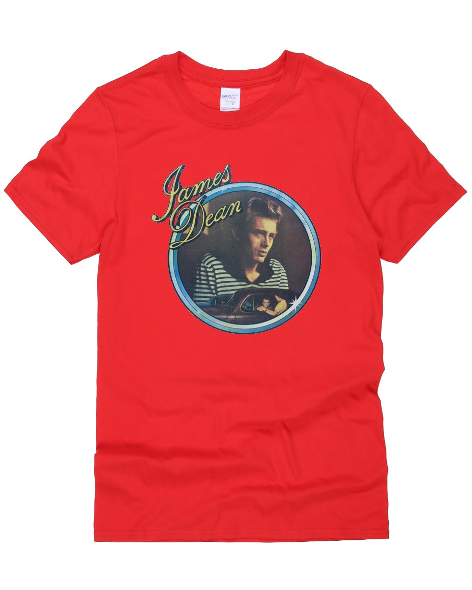 Vintage 70s James Dean Vinyl Transfer T-Shirt