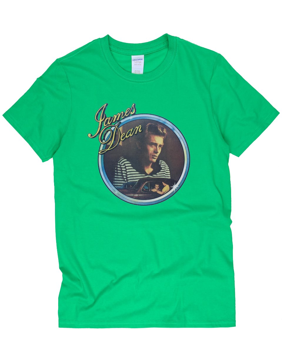 Vintage 70s James Dean Vinyl Transfer T-Shirt