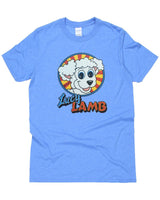 Vintage 70s Lucy Lamb Vinyl Transfer T-Shirt