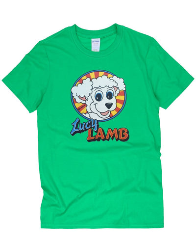 Vintage 70s Lucy Lamb Vinyl Transfer T-Shirt