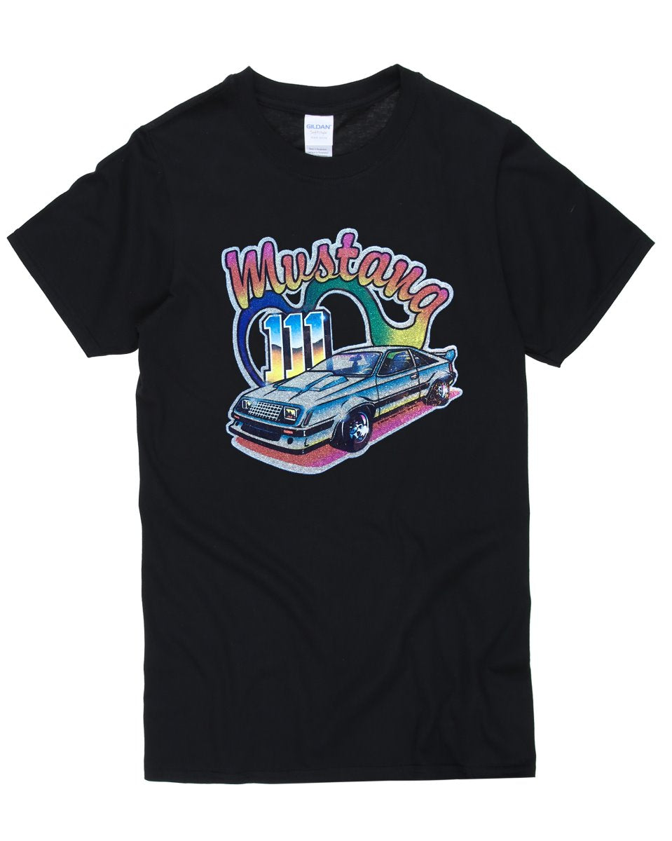 Vintage 70s Mustang Vinyl Transfer T-Shirt