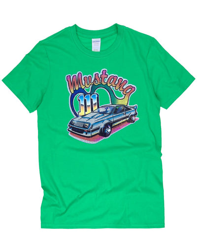 Vintage 70s Mustang Vinyl Transfer T-Shirt
