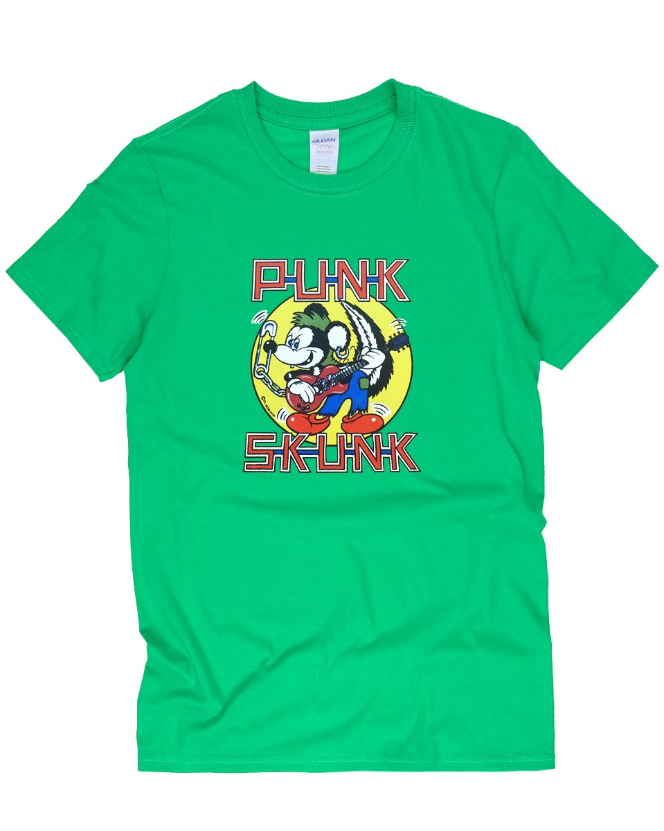 Vintage 70s Punk Skunk Vinyl Transfer T-Shirt