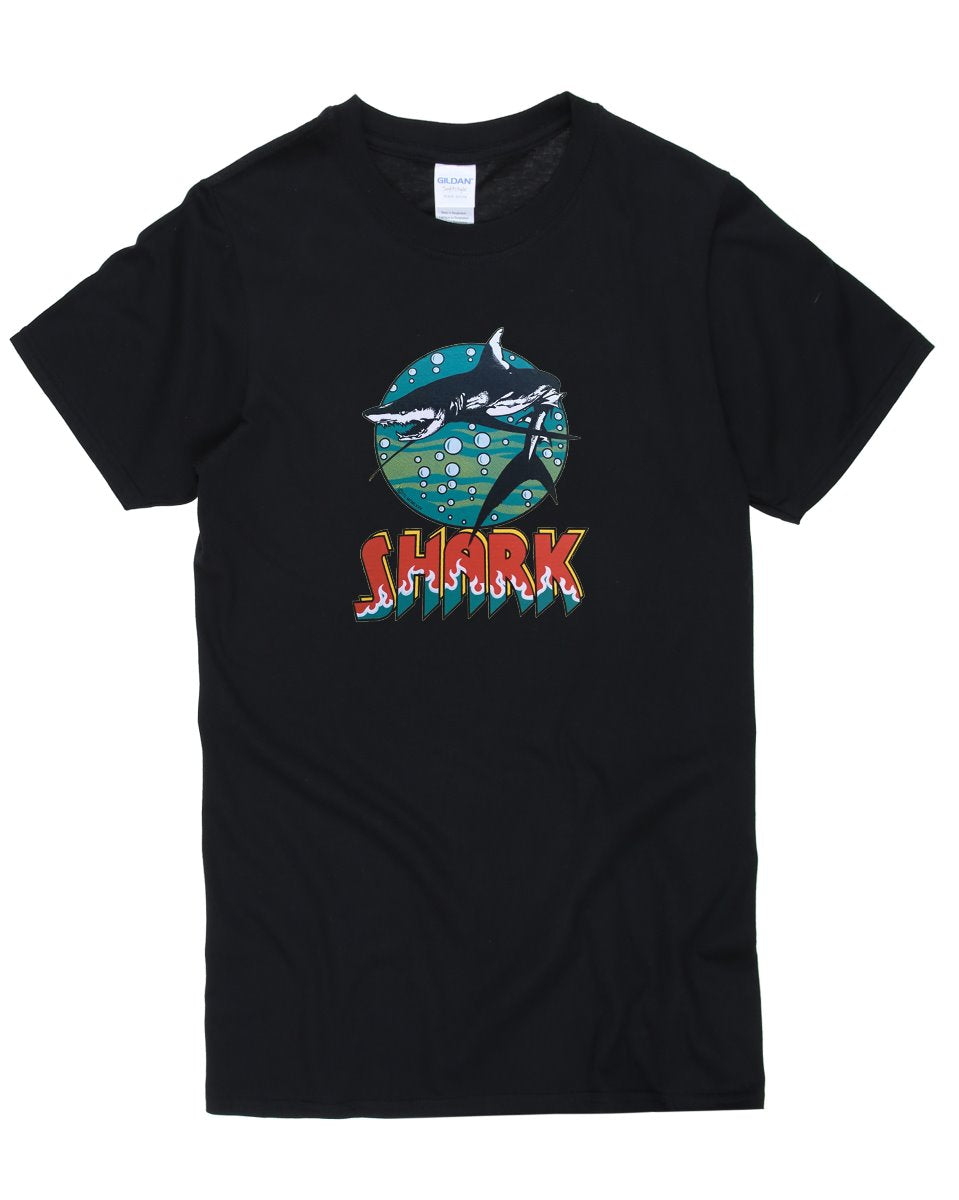 Vintage 70s Shark Vinyl Transfer T-Shirt