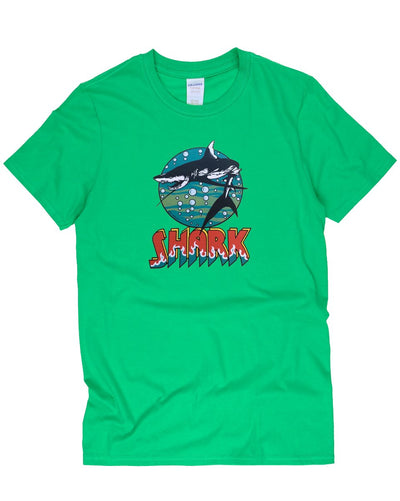 Vintage 70s Shark Vinyl Transfer T-Shirt