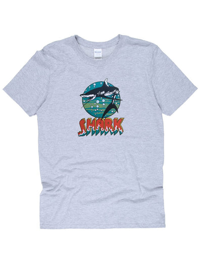 Vintage 70s Shark Vinyl Transfer T-Shirt