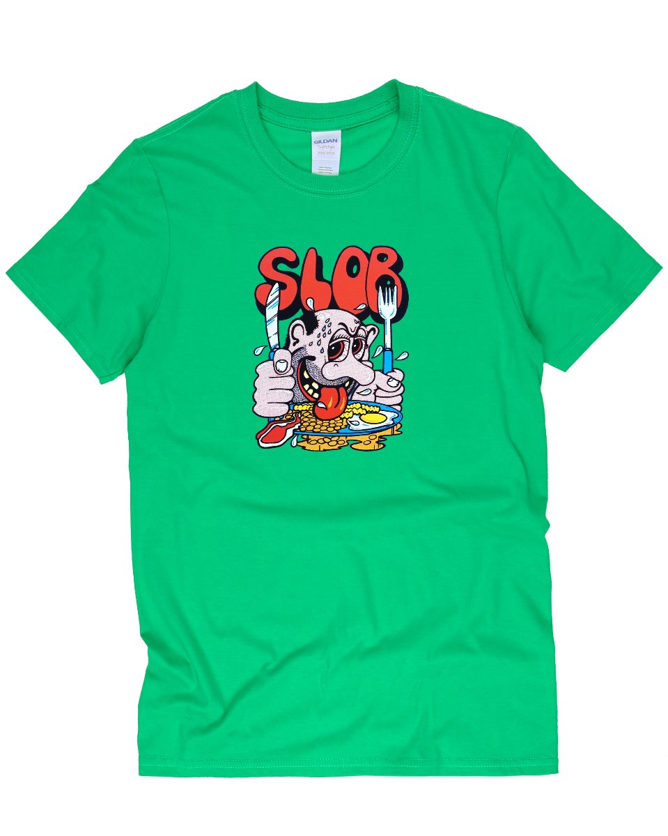 Vintage 70s Slob Vinyl Transfer T-Shirt