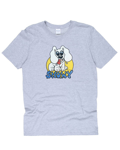 Vintage 70s Snowy the Dog Vinyl Transfer T-Shirt