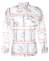RARE 70S UNWORN DEADSTOCK OLEG CASSINI BURMA DISCO SHIRT - STYLE 58