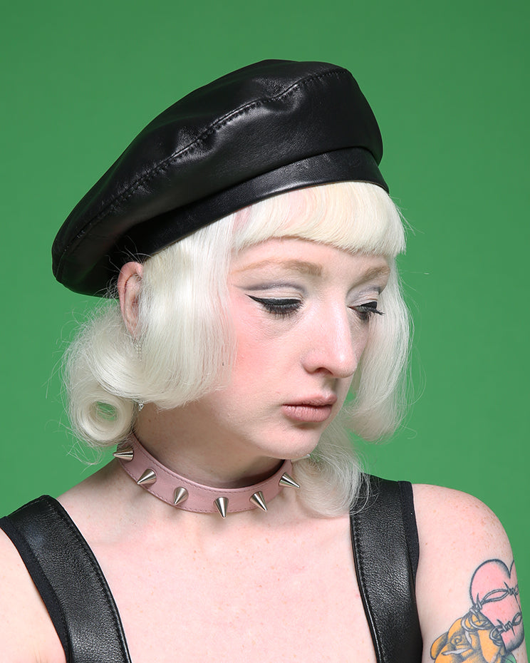 Rokit Originals Recycled Leather Bella Beret