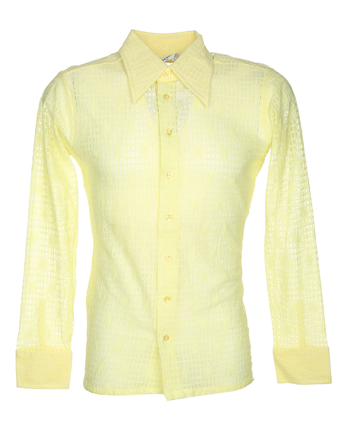 RARE 70S UNWORN DEADSTOCK OLEG CASSINI BURMA DISCO SHIRT - STYLE 64