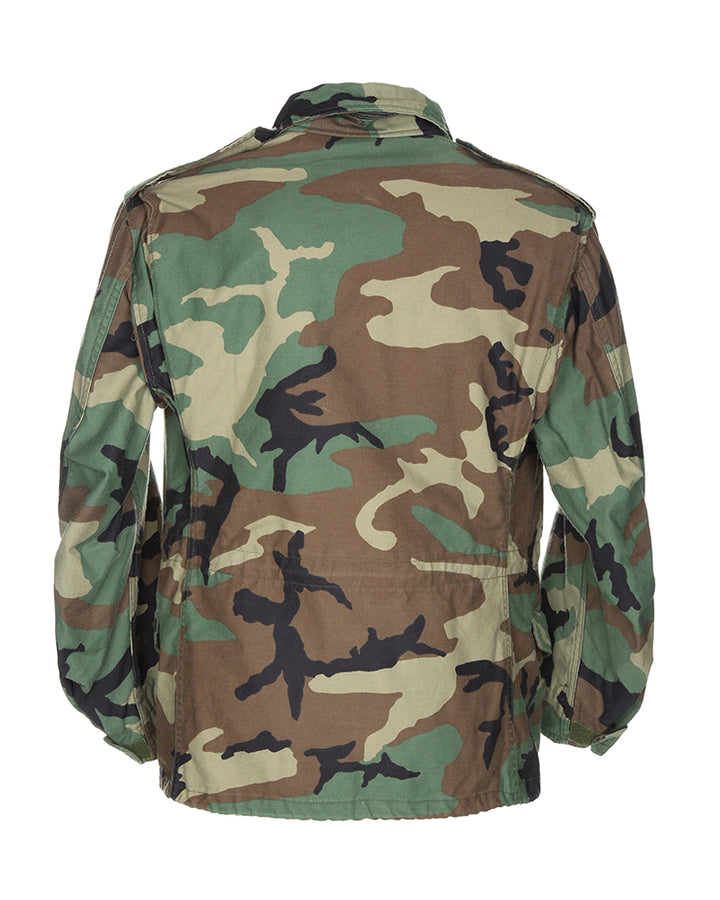 1996 Vintage US Army Woodland Camouflage M65 Field Jacket - Small