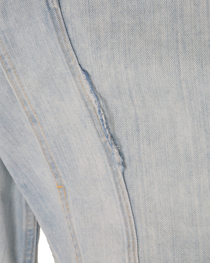 Vintage 60s Wrangler Denim Jacket Light Wash - M