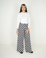 Rokit Originals Jury Trousers - Black &amp; White