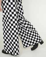 Rokit Originals Jury Trousers - Black &amp; White