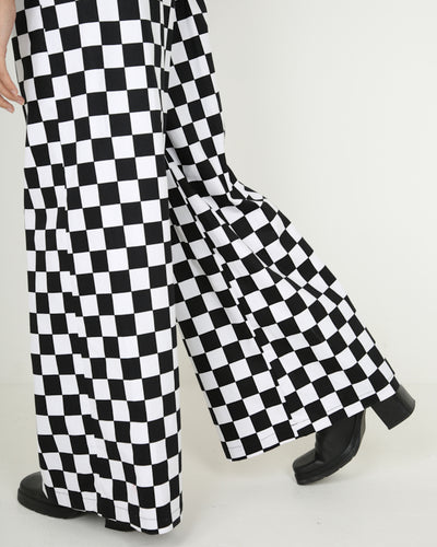 Rokit Originals Jury Trousers - Black & White