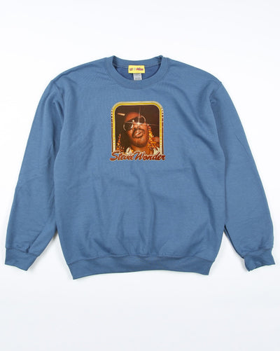 Vintage 70s Stevie Wonder Transfer Sweatshirt