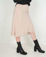 Rokit Originals Vintage Fabric Faery Slip Skirt - Beige &amp; White
