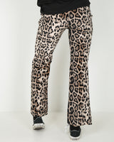 Rokit Originals Velour Lounge Trousers - Leopard Print