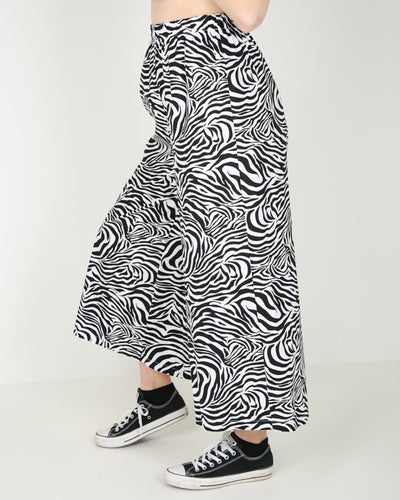 Rokit Originals Cotton Lounge Trousers - Zebra Print