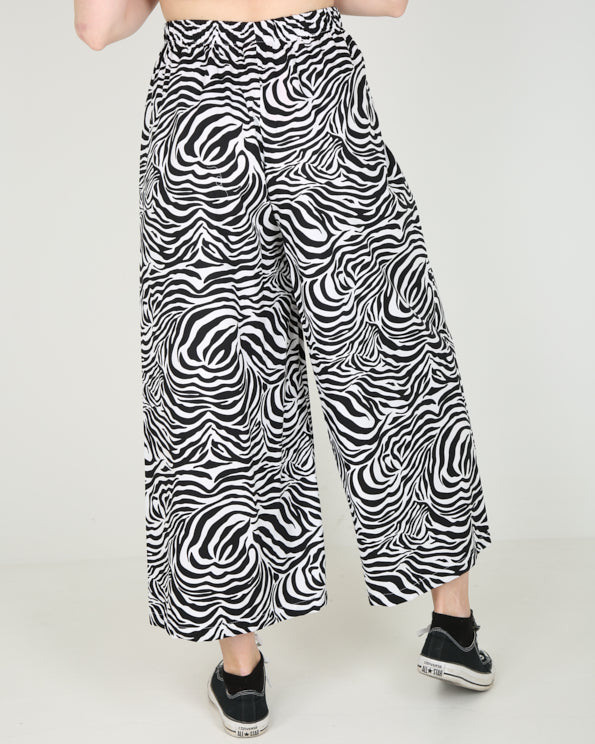 Rokit Originals Cotton Lounge Trousers - Zebra Print
