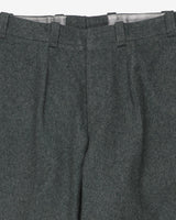 1980's Vintage Swiss Army Blue/Grey Wool Trousers - 32"x26"