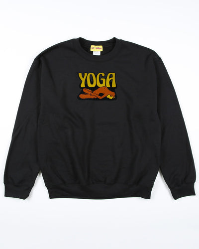 Vintage 70s Yoga Transfer Sweatshirt