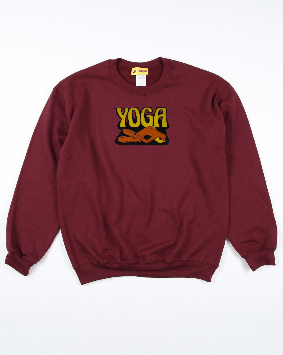 Vintage 70s Yoga Transfer Sweatshirt